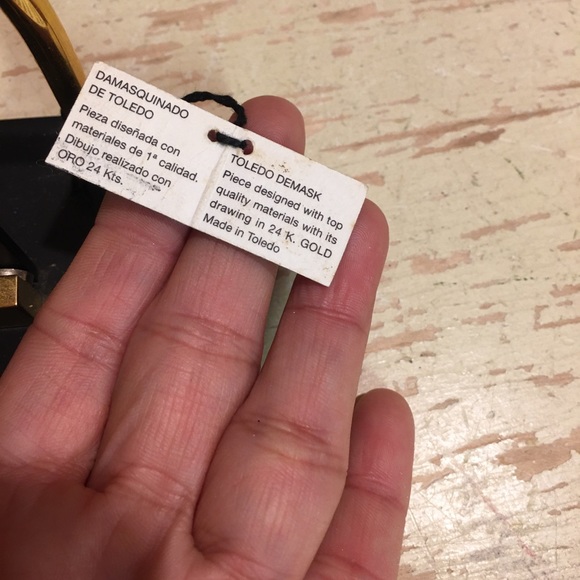 Damasquinado Toledo in Gold 24 Carat Made in Spain Calendar - Picture 8 of 15